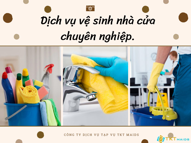 Sử dụng dịch vụ vệ sinh nhà cửa chuyên nghiệp